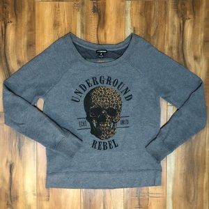 ECKO | Grey Skull Sweater